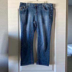 Love Indigo Premium Capri Jeans